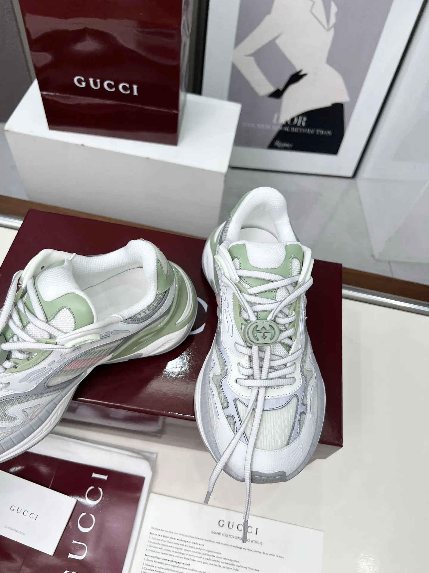 Gucci 2.0スニーカー ホワイト カモフラージュ - 画像 (10)