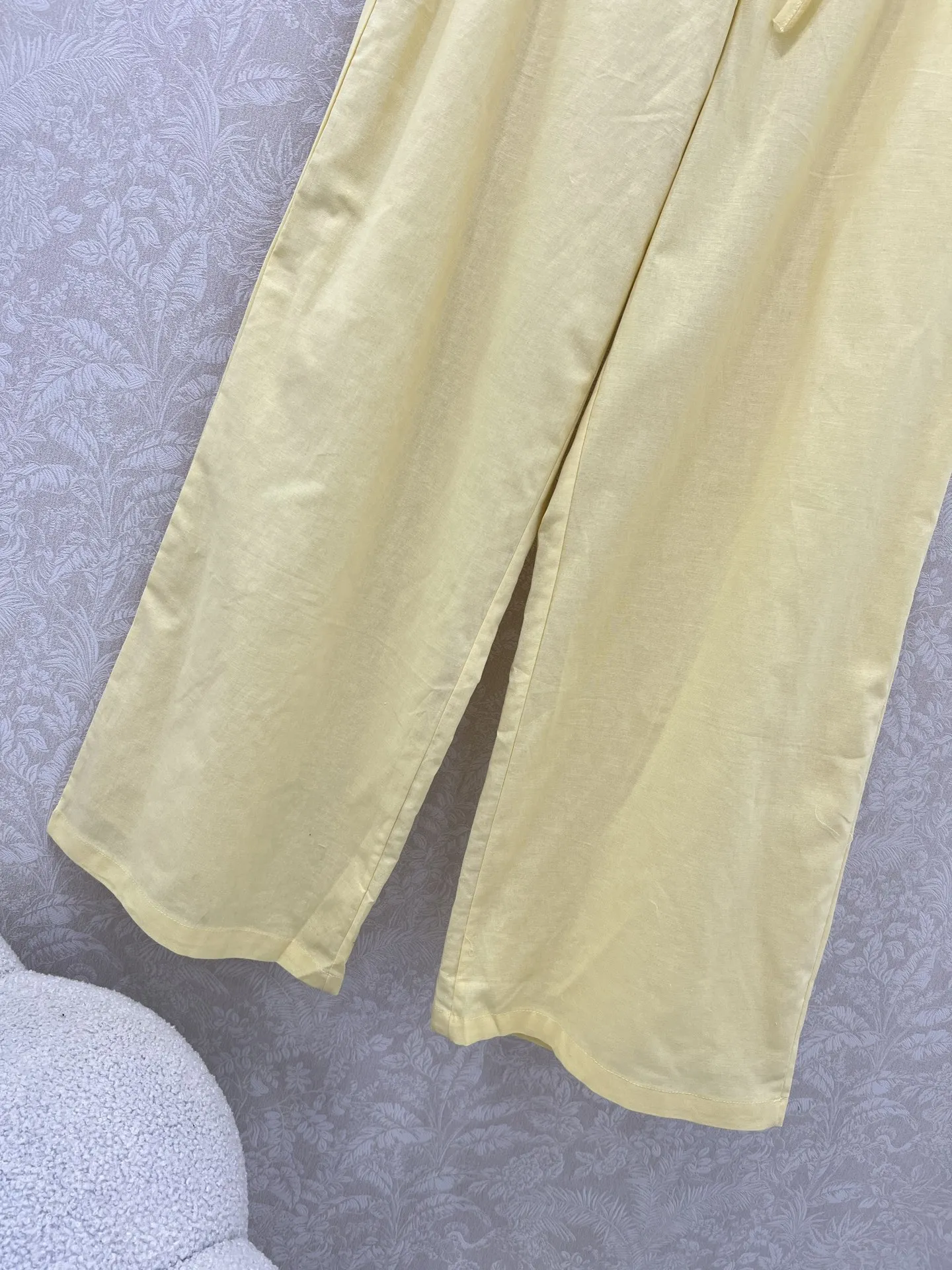 Chanel イエロー小香25新款ワイドパンツ - 画像 (7)