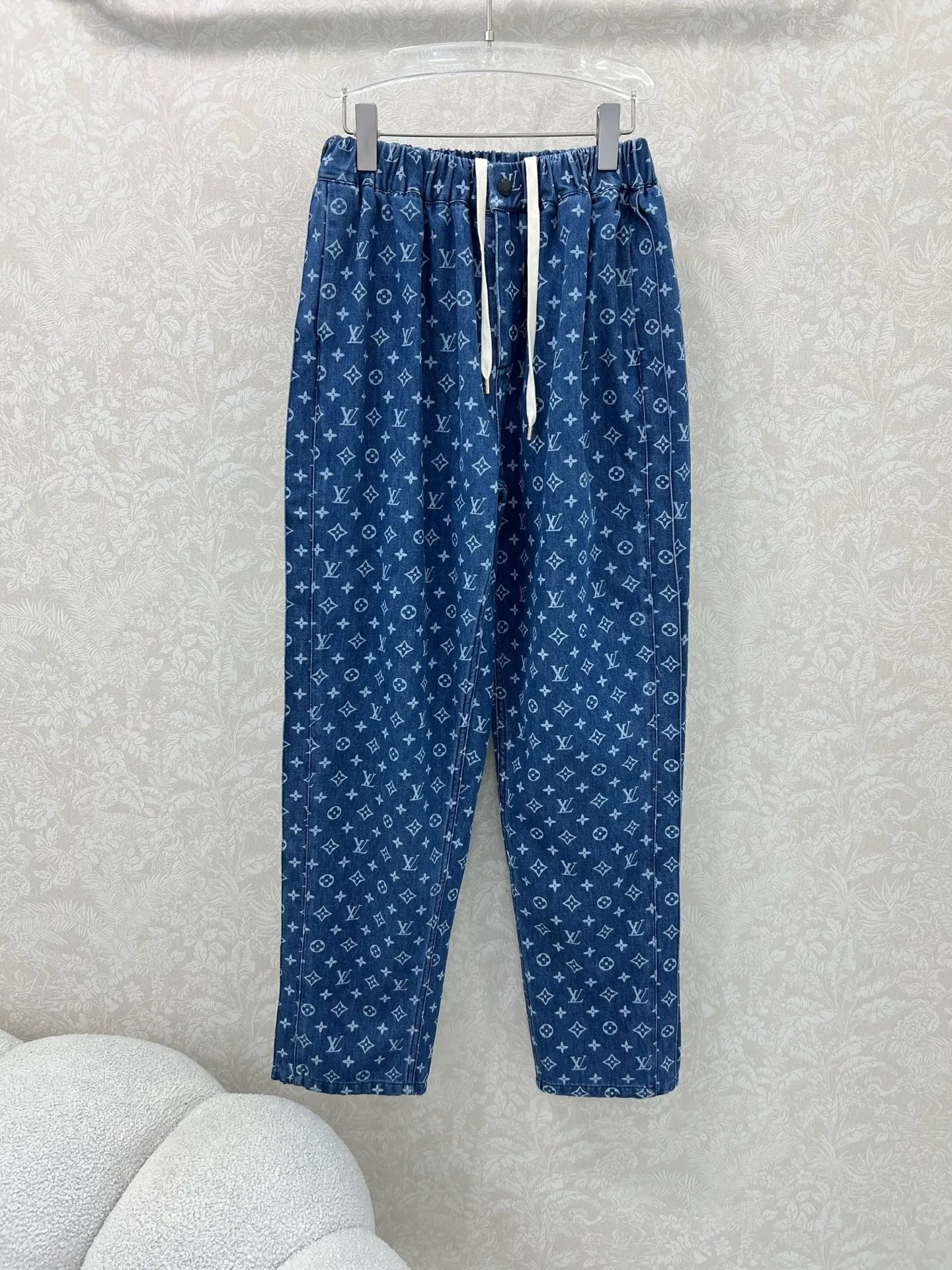 Louis VuittonブルーデニムパンツSMLサイズ