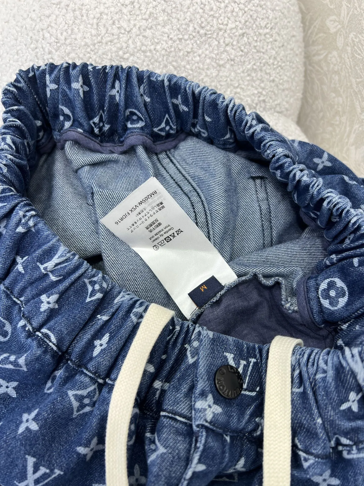 Louis VuittonブルーデニムパンツSMLサイズ - 画像 (9)