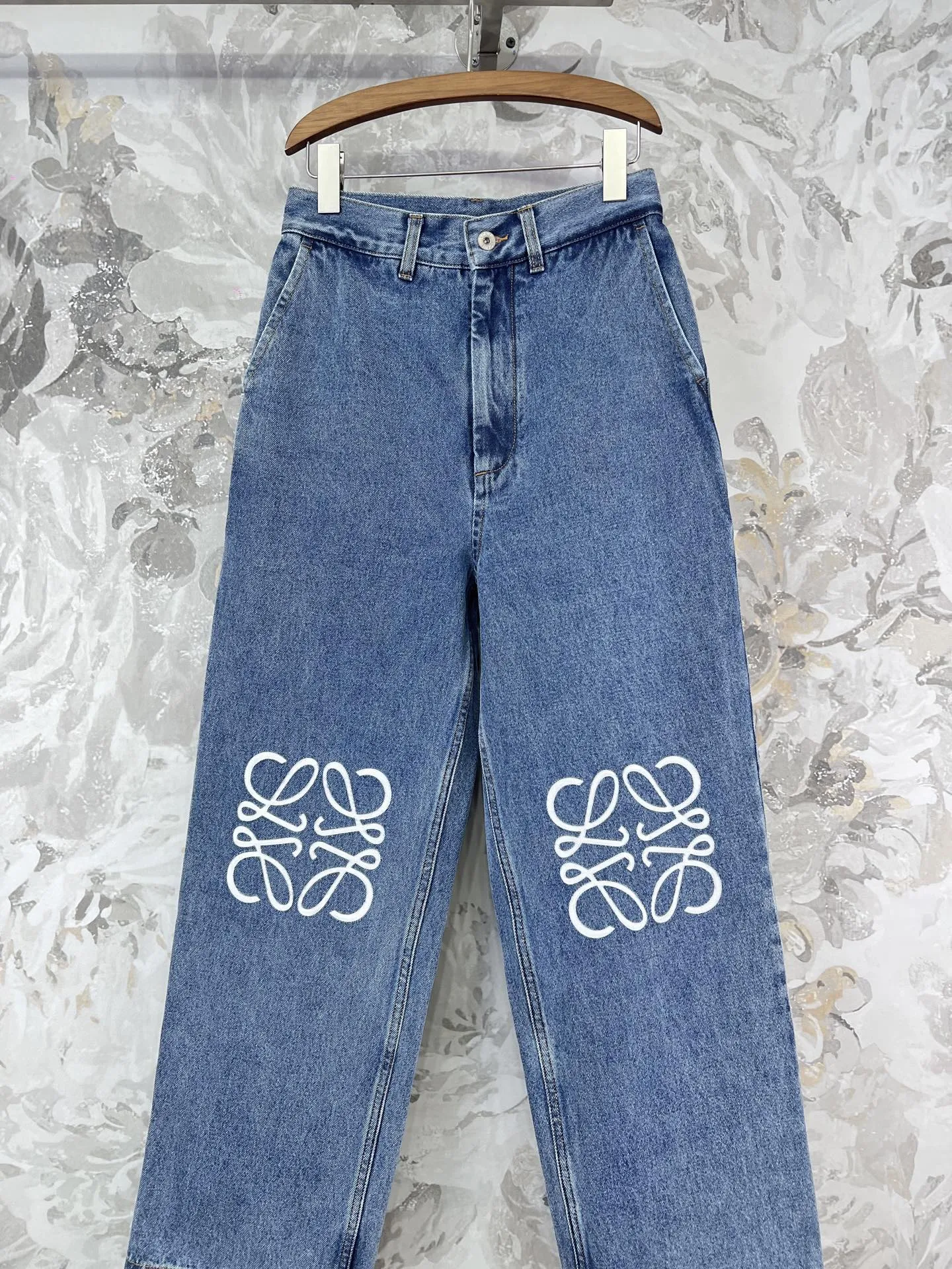 Loewe レーザーカットブルーデニムパンツ - 画像 (5)