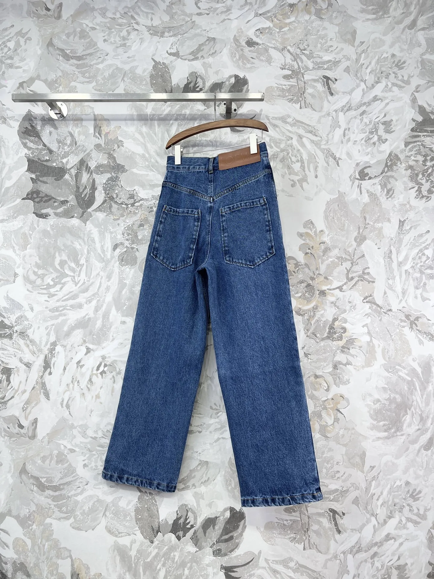 Loewe ブルー焼花直筒デニムパンツ - 画像 (8)