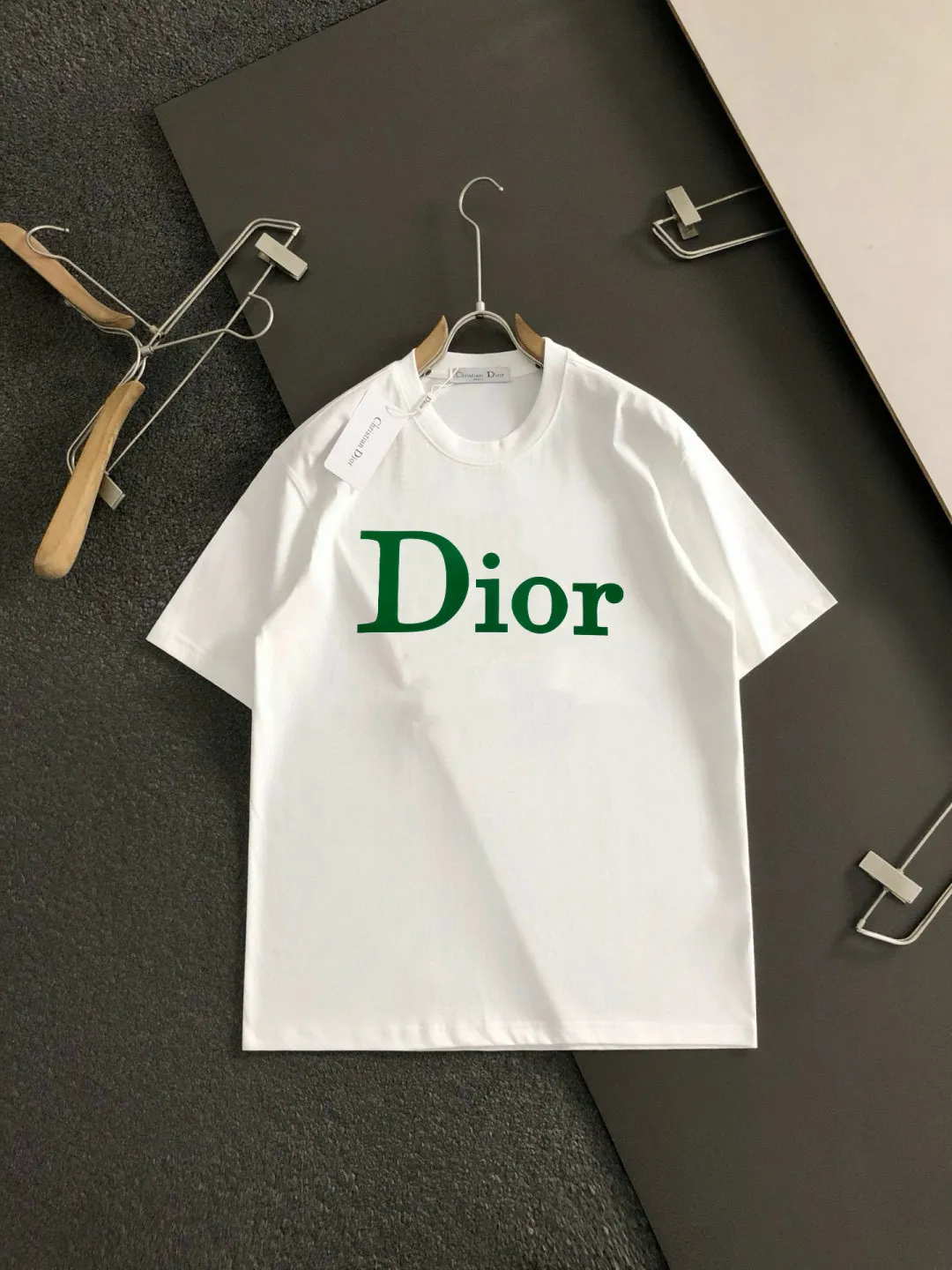 Christian Dior 黒 ロゴTシャツ 2025SS - 画像 (4)