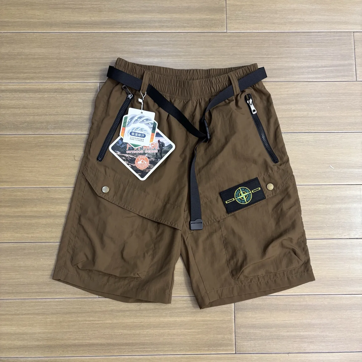 Stone Island カーゴショーツワイドフィット - 画像 (5)