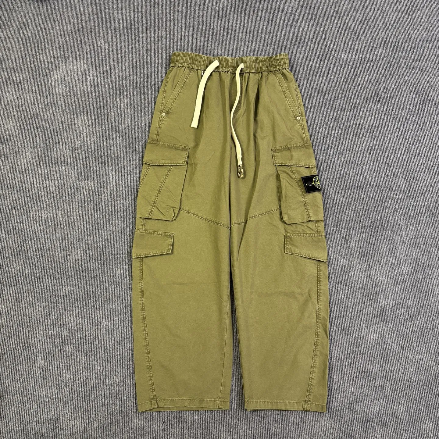 Stone Island アプリコットのルーズマチェーテオーバーオール - 画像 (6)