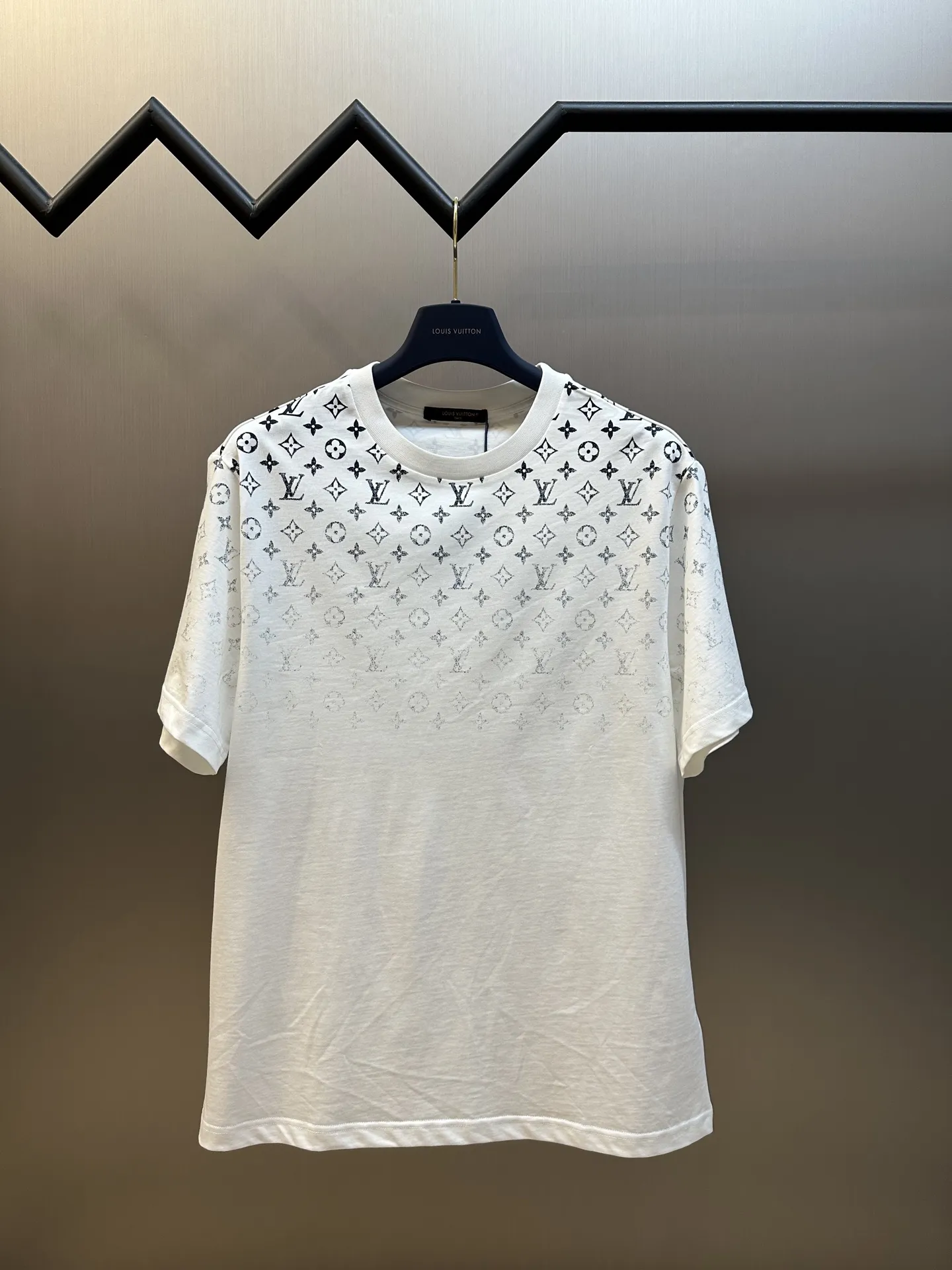 Louis Vuitton ホワイトグラデーションモノクロTシャツ