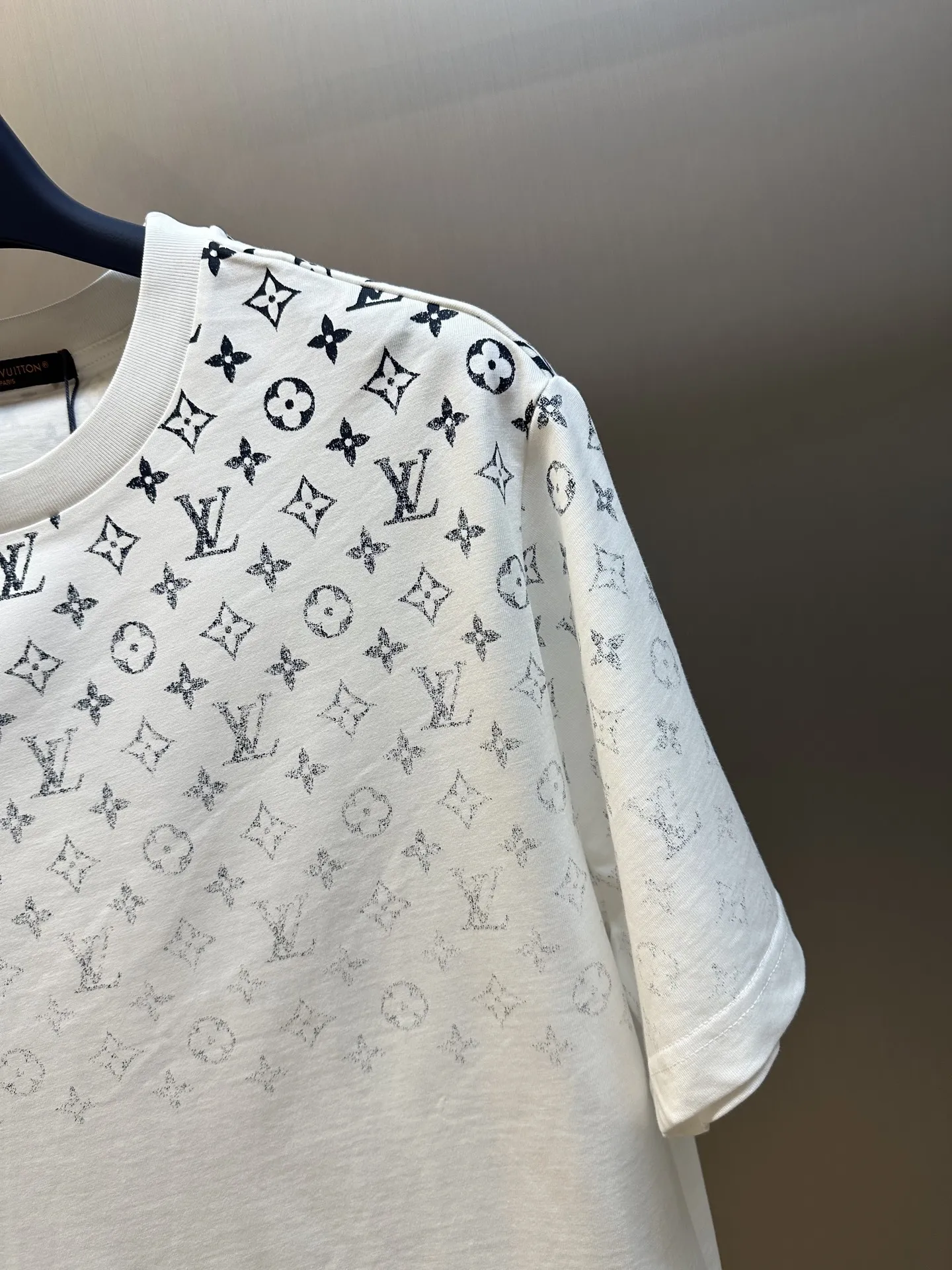 Louis Vuitton ホワイトグラデーションモノクロTシャツ - 画像 (4)