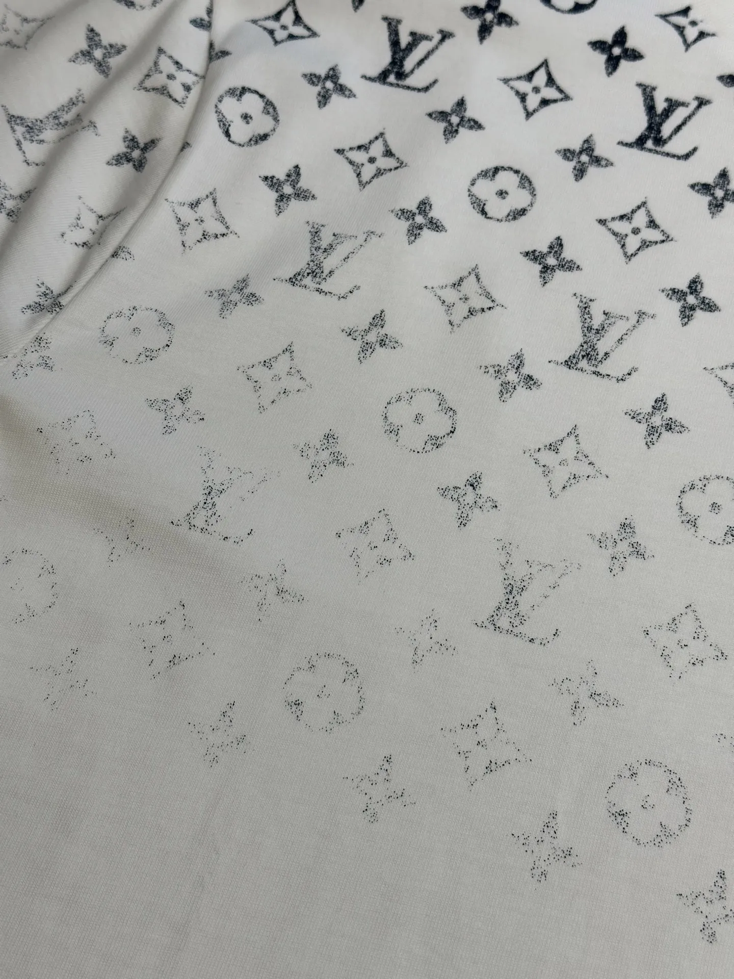 Louis Vuitton ホワイトグラデーションモノクロTシャツ - 画像 (7)