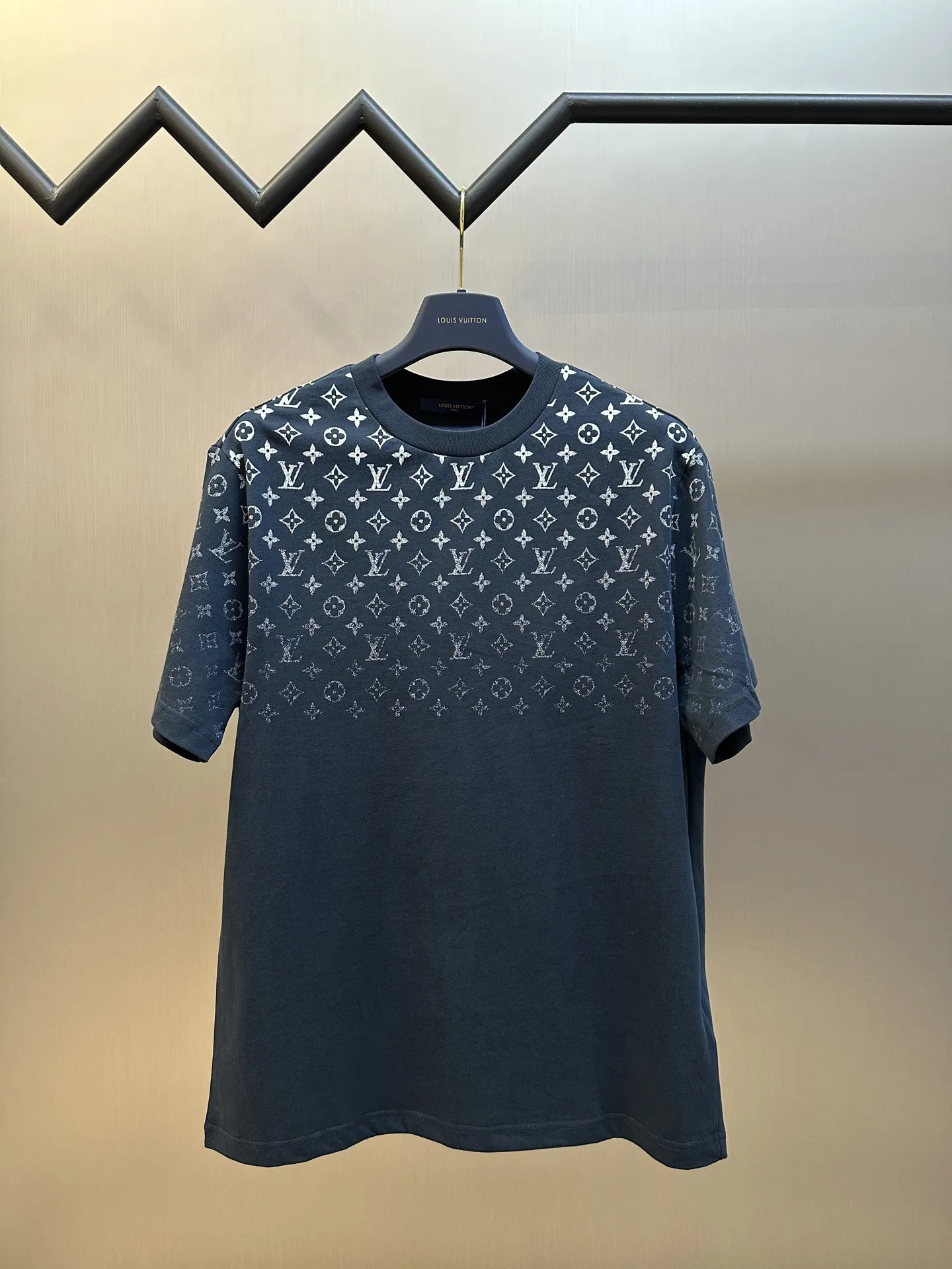 Louis Vuitton グラデーション柄Tシャツ ブルー