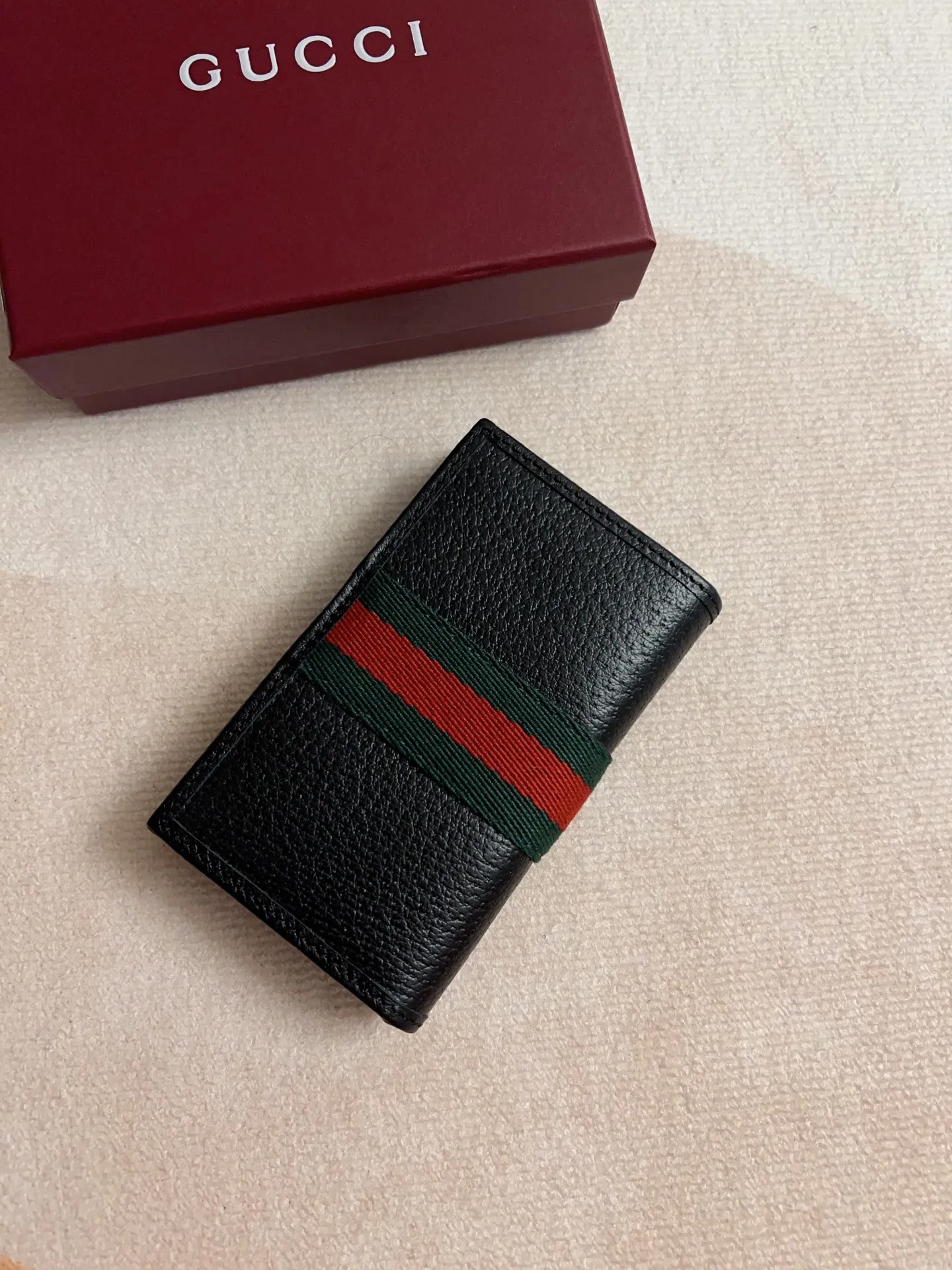 Gucci Ophidia カードケース ブラック スタイル - 画像 (4)