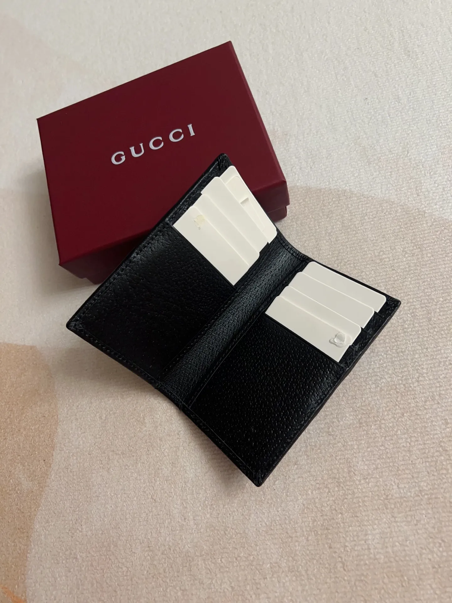 Gucci Ophidia カードケース ブラック スタイル - 画像 (5)