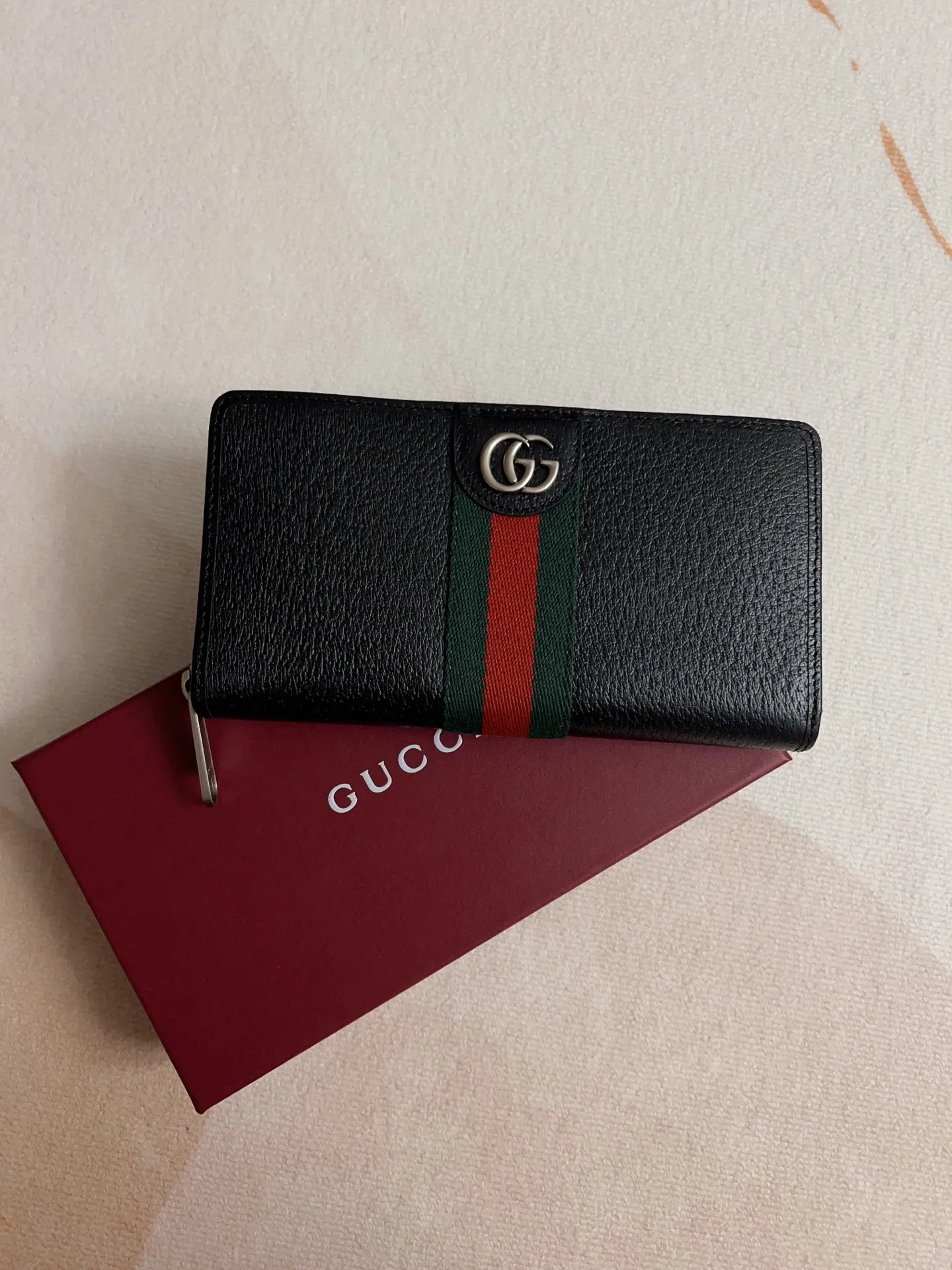 Gucci オフィディア 黒 長財布 ジップウォレット - 画像 (8)