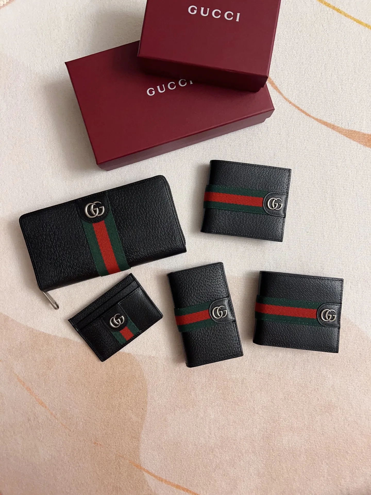 Gucci オフィディア 黒 長財布 ジップウォレット - 画像 (9)