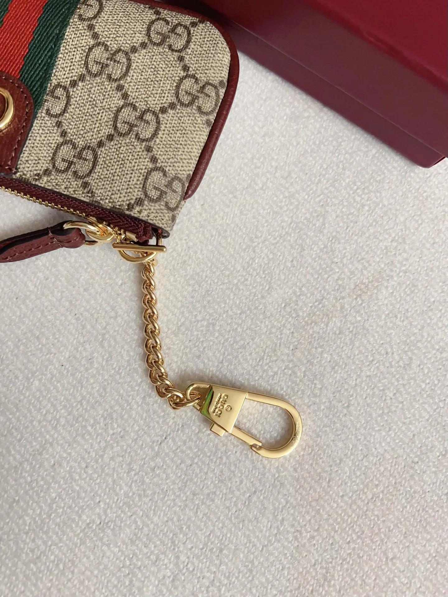 Gucci オフィディア 口紅ケース 茶色 枣赤 スタイル - 画像 (6)