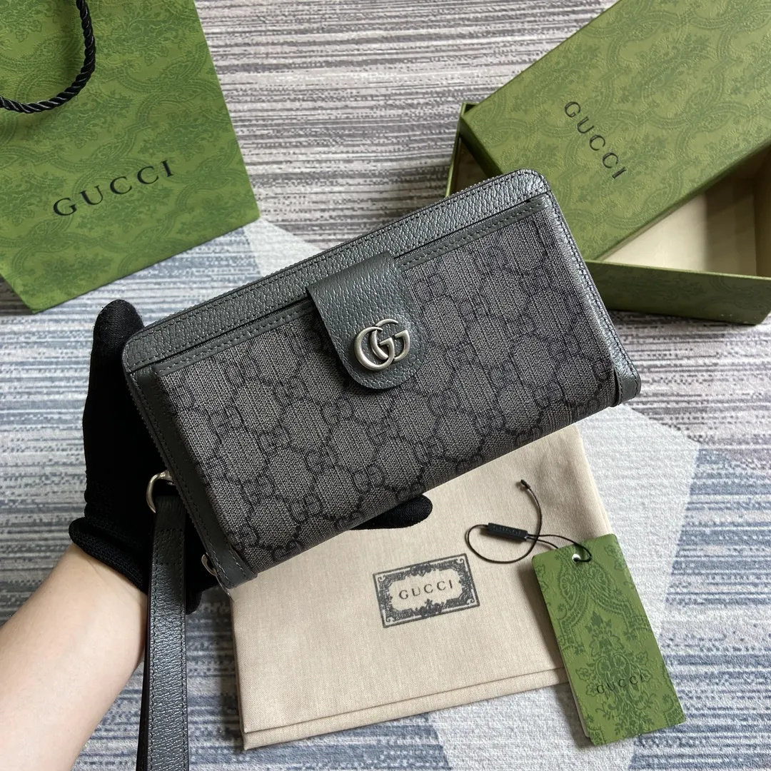 Gucci GG Ophidia グレーウォレット