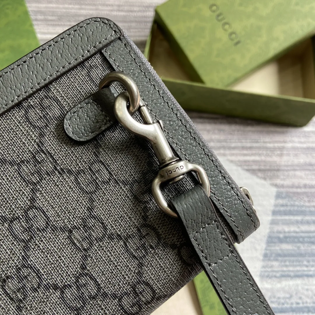 Gucci GG Ophidia グレーウォレット - 画像 (4)