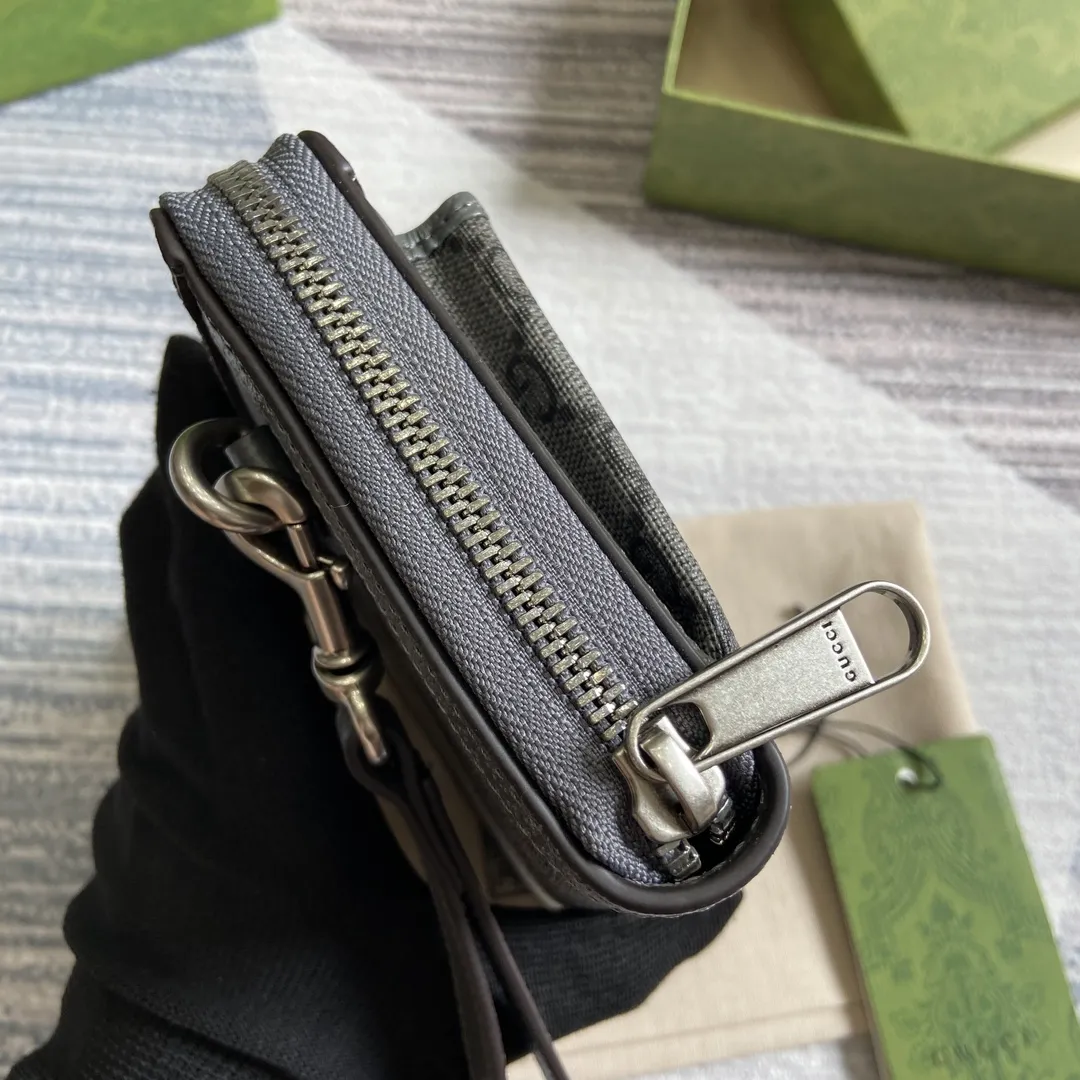 Gucci GG Ophidia グレーウォレット - 画像 (5)
