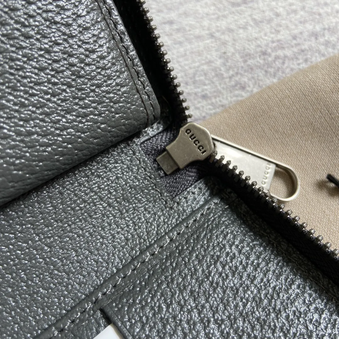 Gucci GG Ophidia グレーウォレット - 画像 (10)