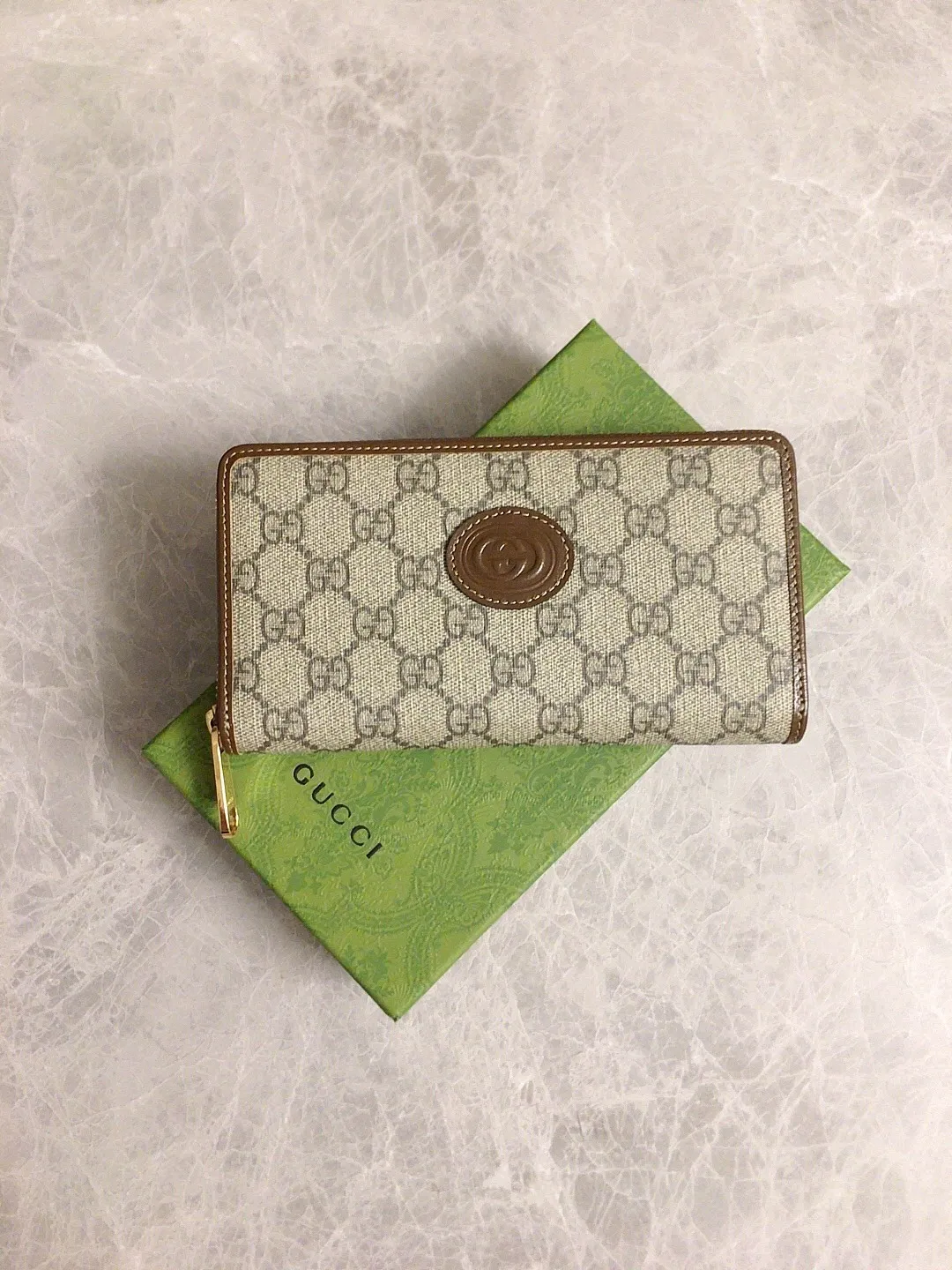 Gucci ジップウォレット ベージュ GG柄 - 画像 (8)