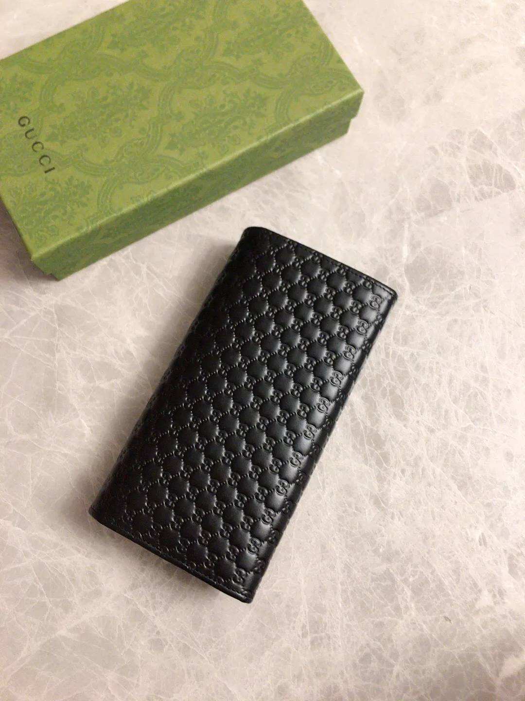 Gucci ブラック 長財布 スタイル449396 - 画像 (4)