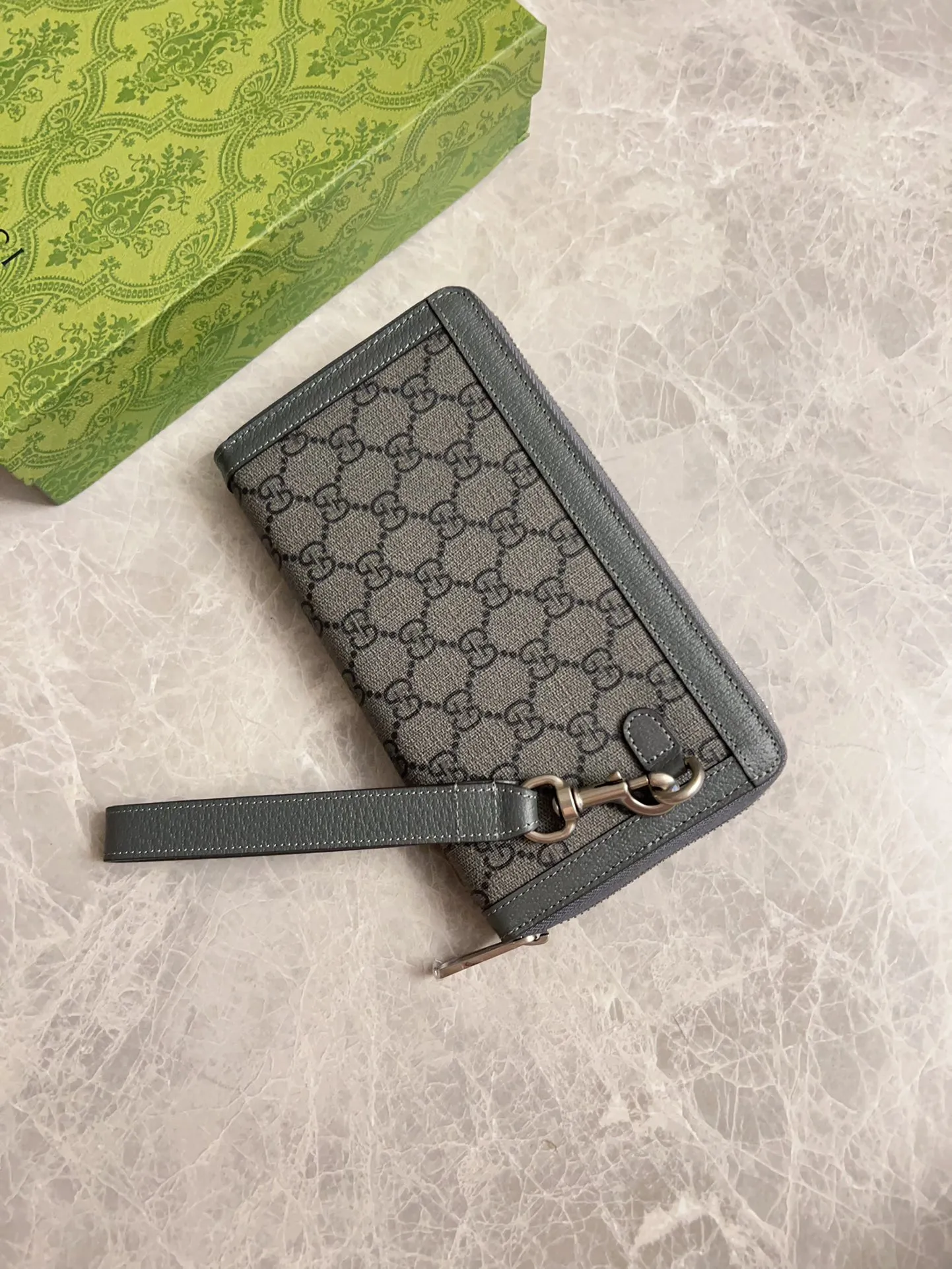 Gucci Ophidia グレーウォレット GG柄 - 画像 (4)