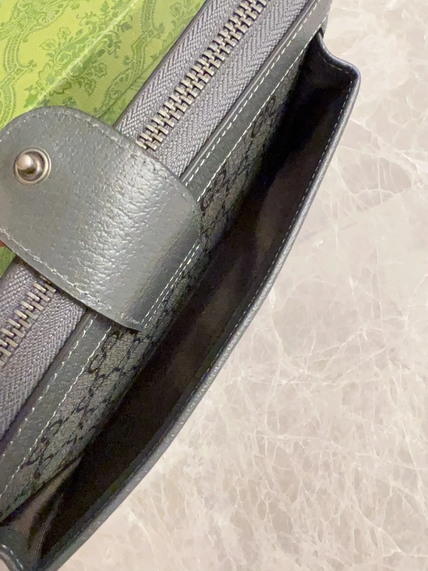 Gucci Ophidia グレーウォレット GG柄 - 画像 (5)