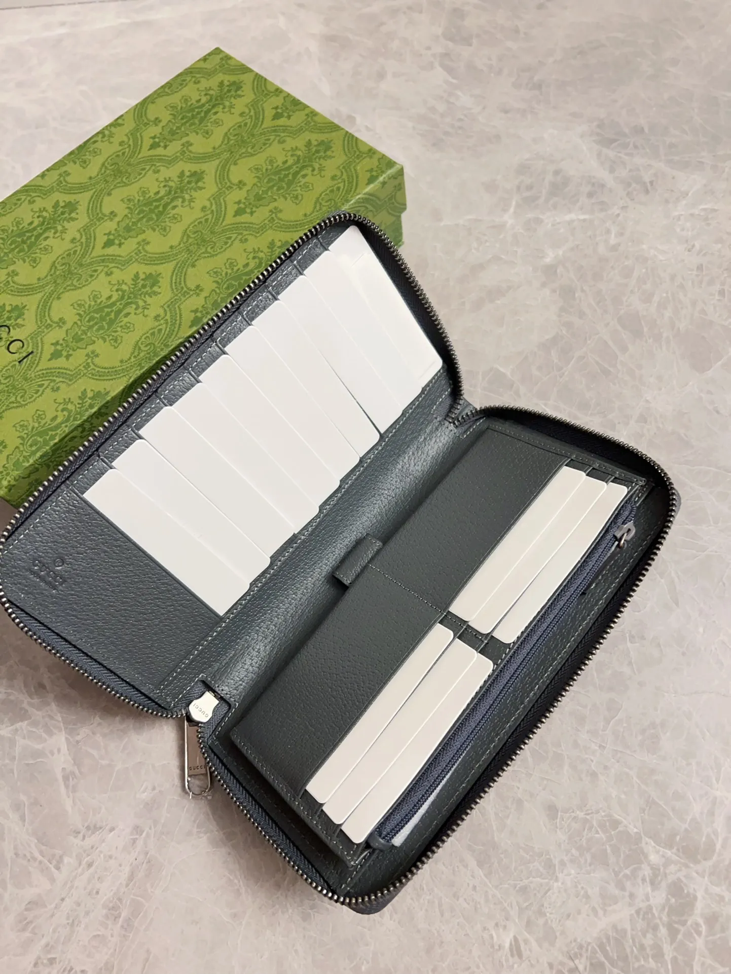 Gucci Ophidia グレーウォレット GG柄 - 画像 (6)