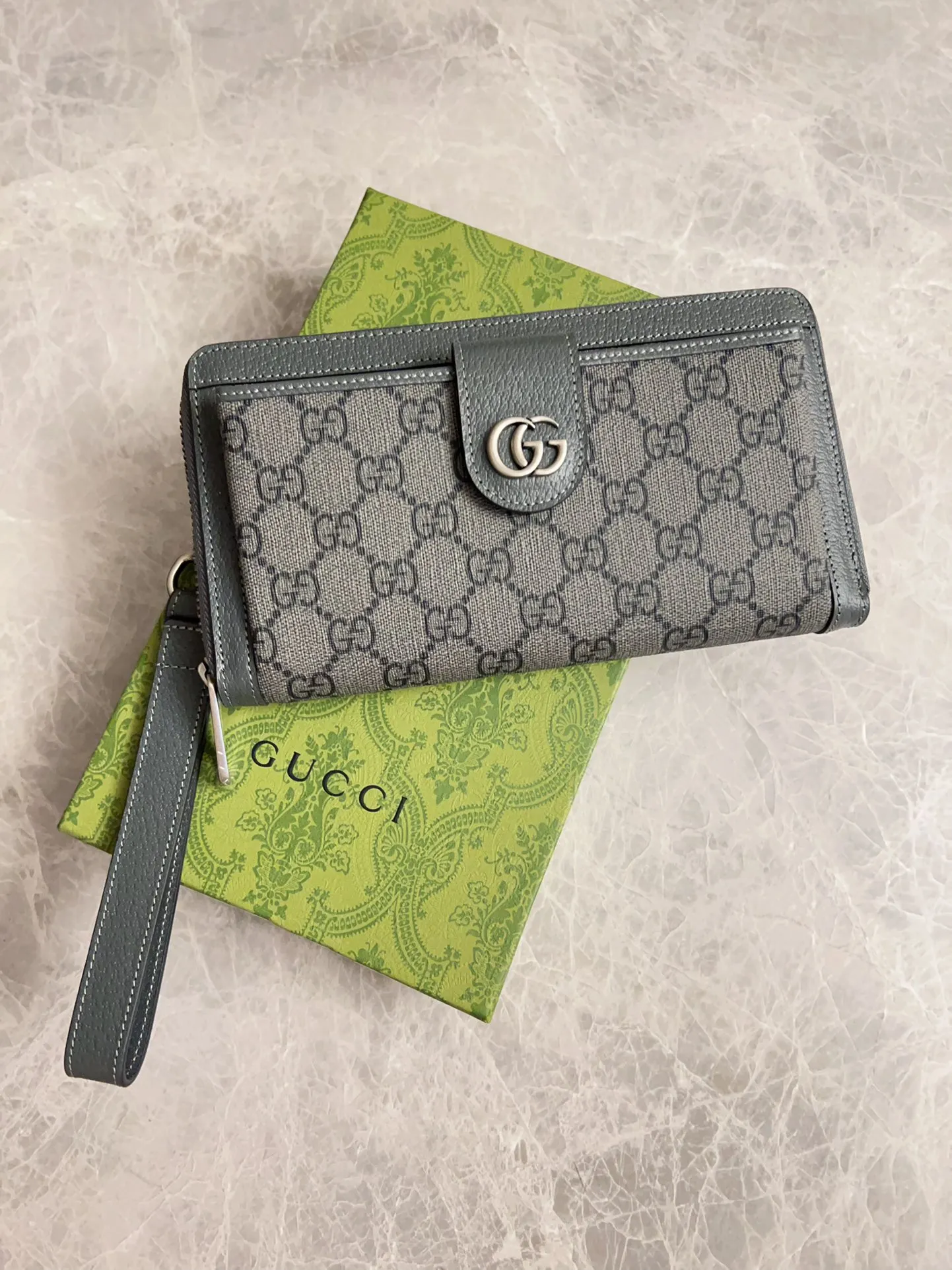 Gucci Ophidia グレーウォレット GG柄 - 画像 (9)