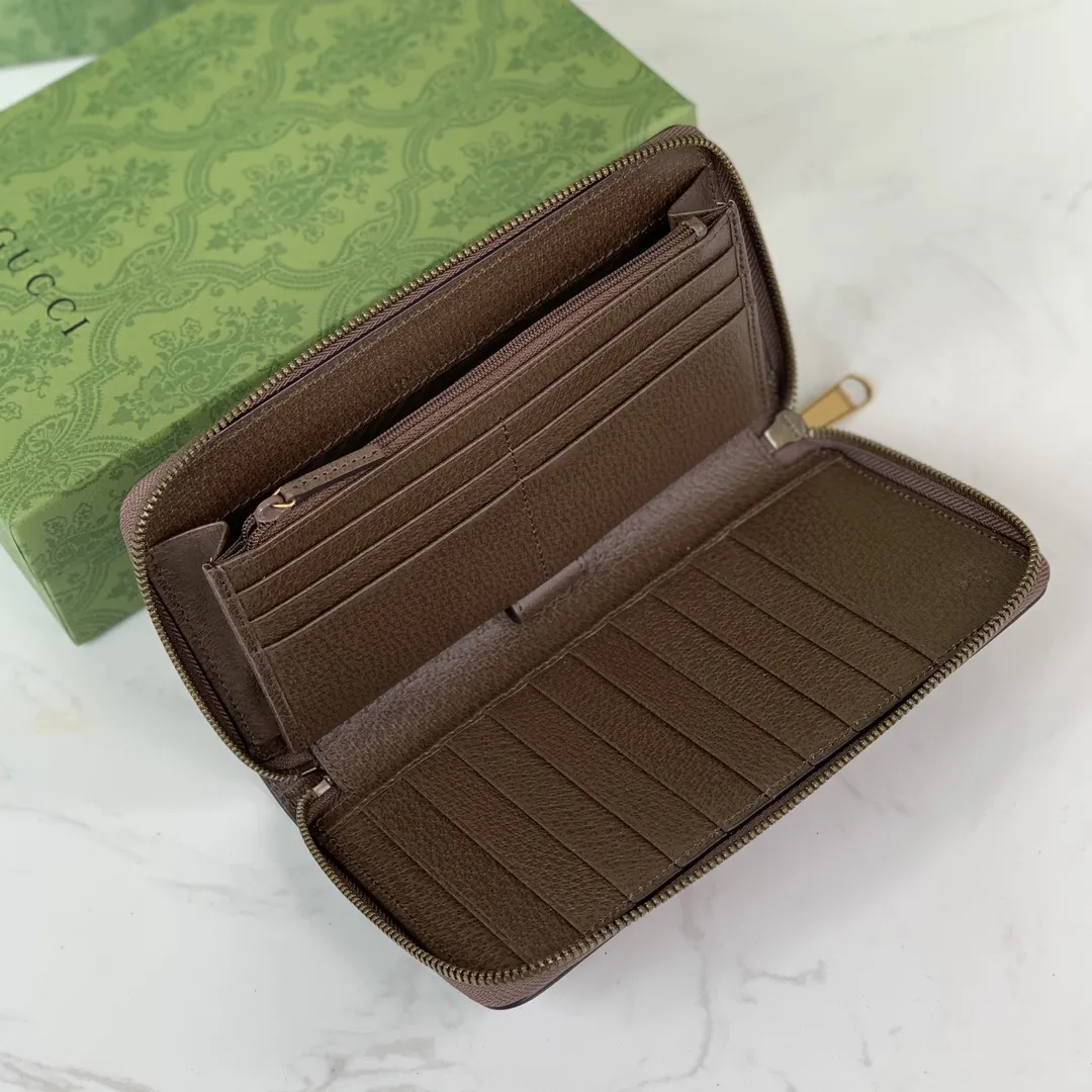 Gucci Ophidia ウォレット ベージュ ウッド調 - 画像 (9)