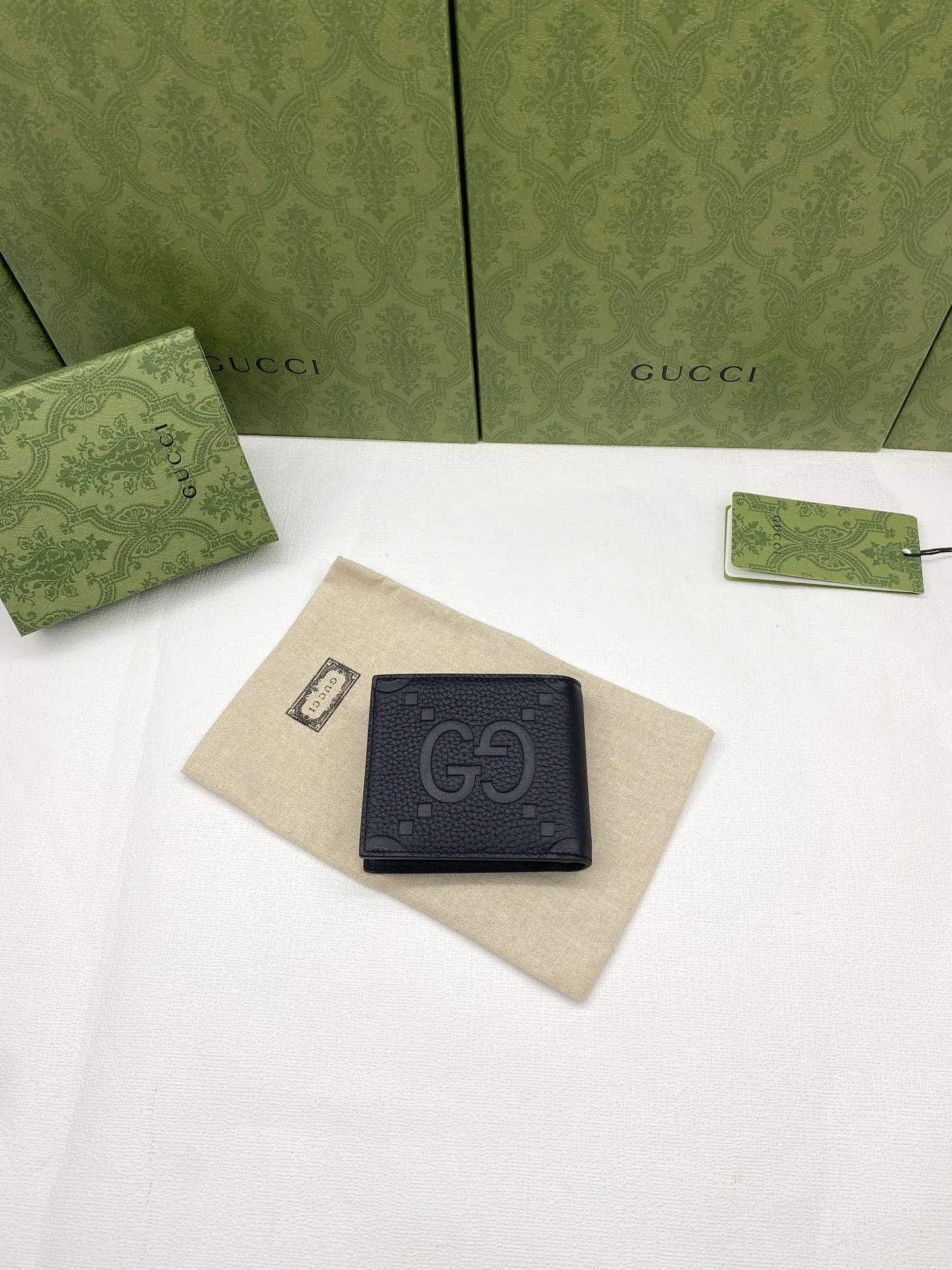 Gucci 黒色 スーパーGG スタイル 財布 - 画像 (4)