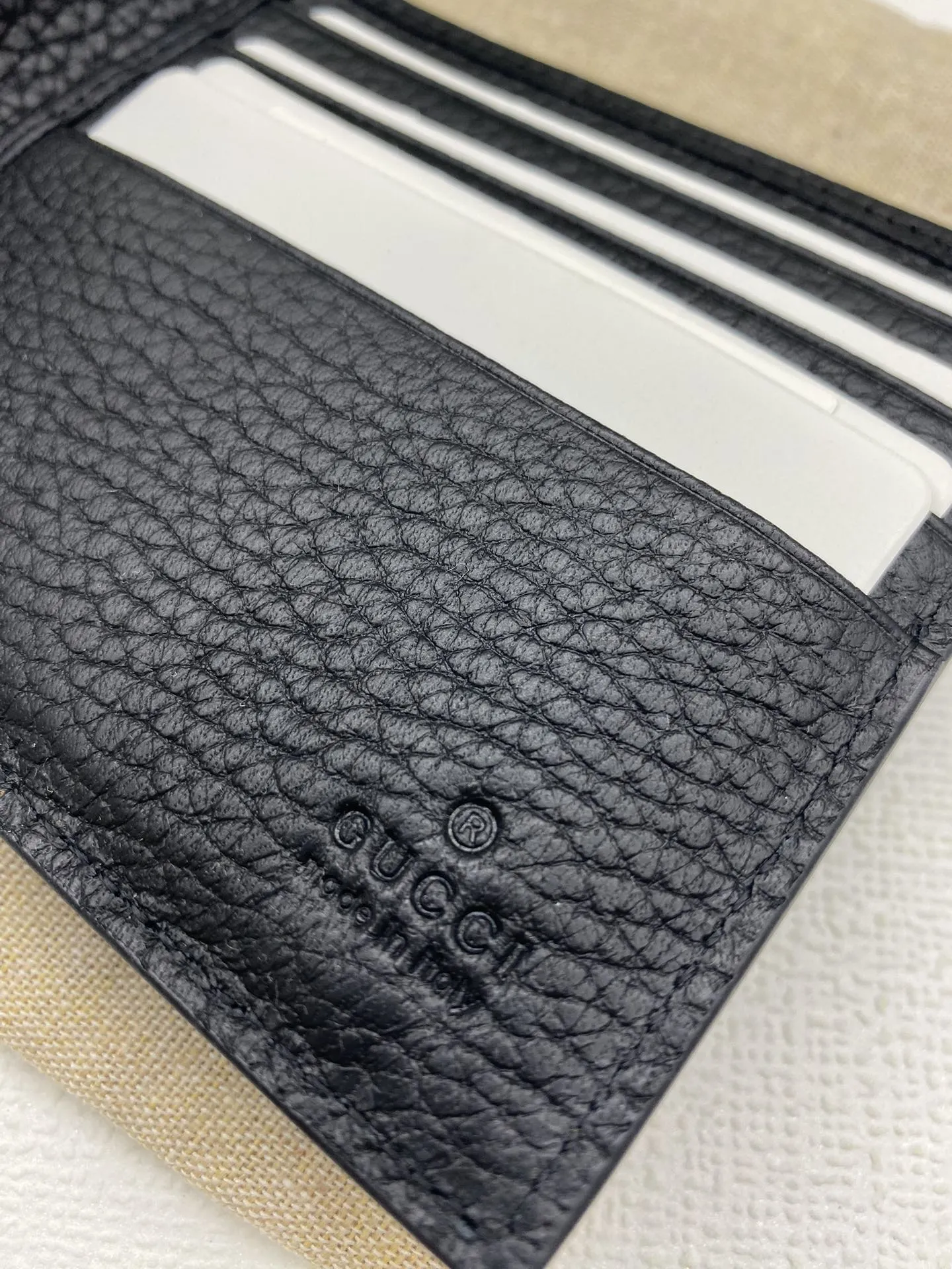 Gucci 黒色 スーパーGG スタイル 財布 - 画像 (8)
