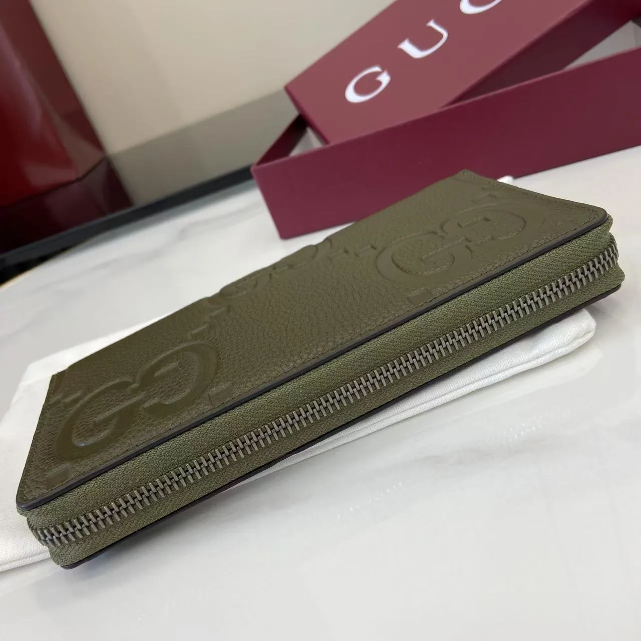 Gucci スーパーGG ジップアラウンドウォレット - 画像 (8)