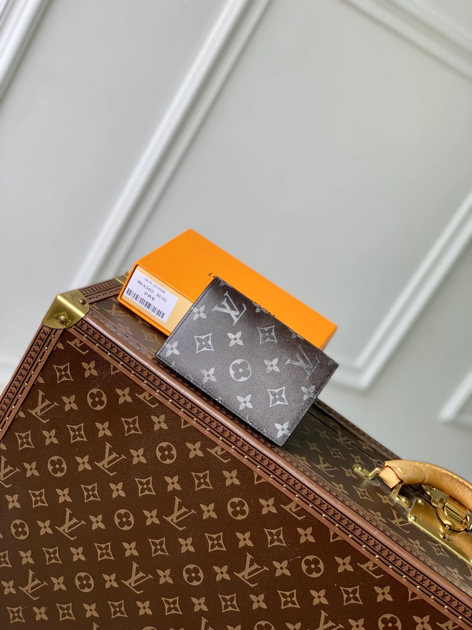 Louis Vuitton ブラック Portefeuille Slender スタイル
