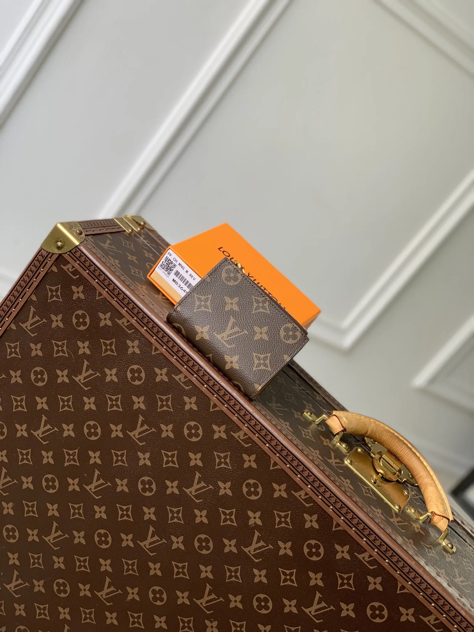 Louis Vuitton M83649黄Monogramコンパクト財布