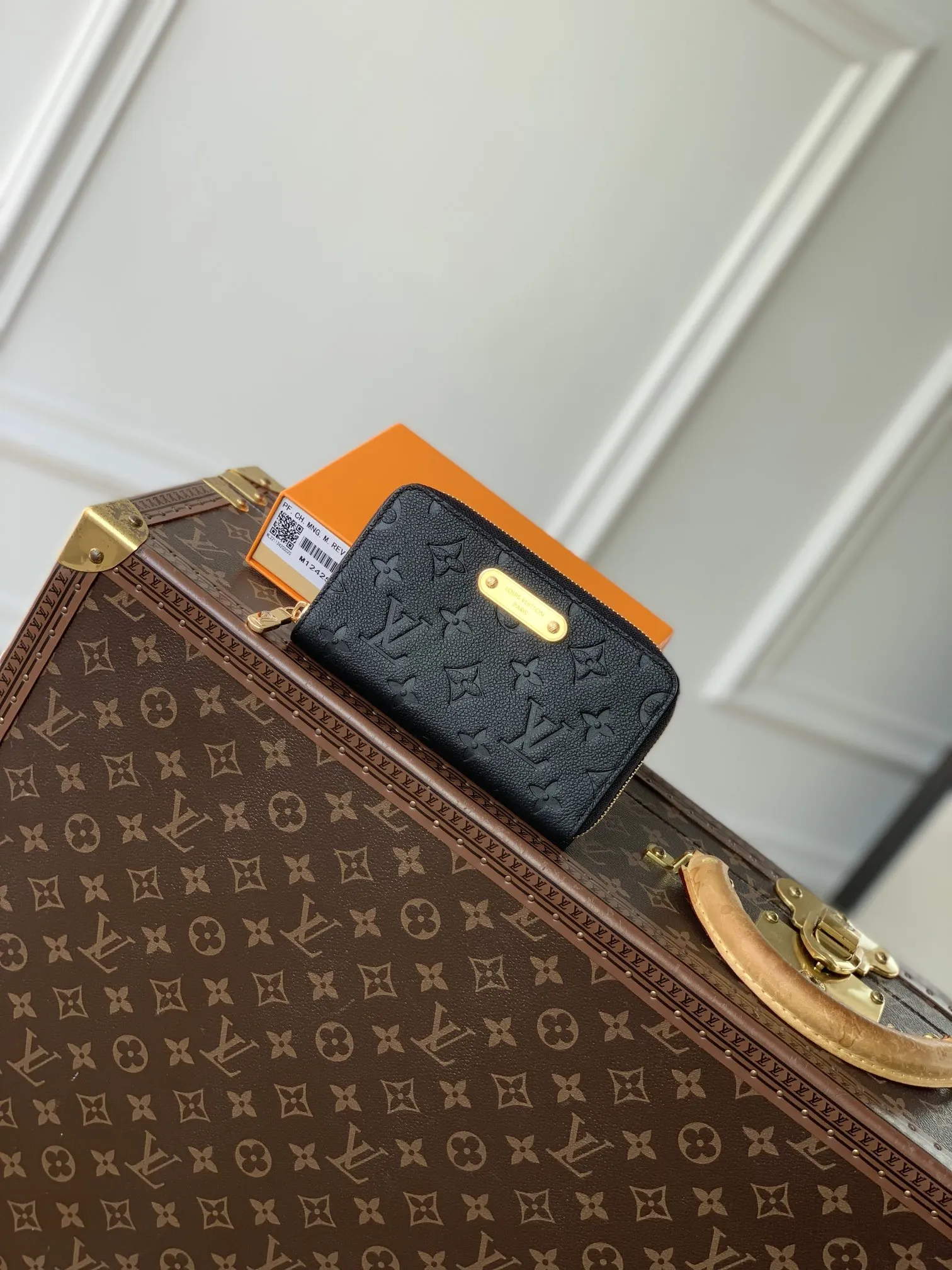 Louis Vuitton Margot 黒 Monogram Empreinte 財布