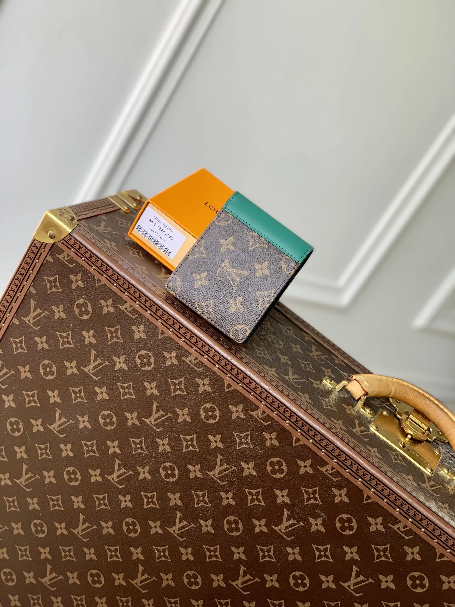 Louis Vuitton モノグラムマカサール 緑色 小銭入れ