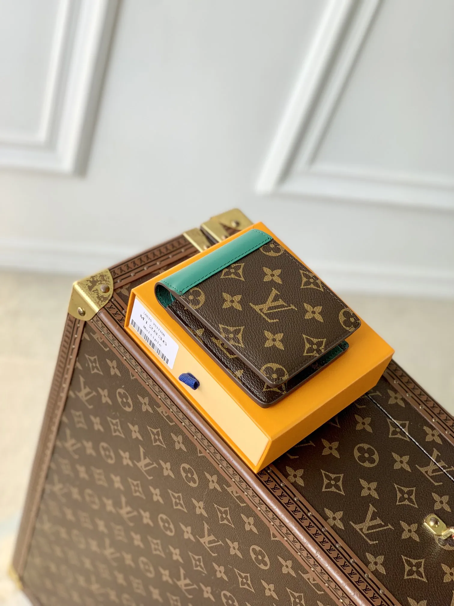 Louis Vuitton モノグラムマカサール 緑色 小銭入れ - 画像 (4)