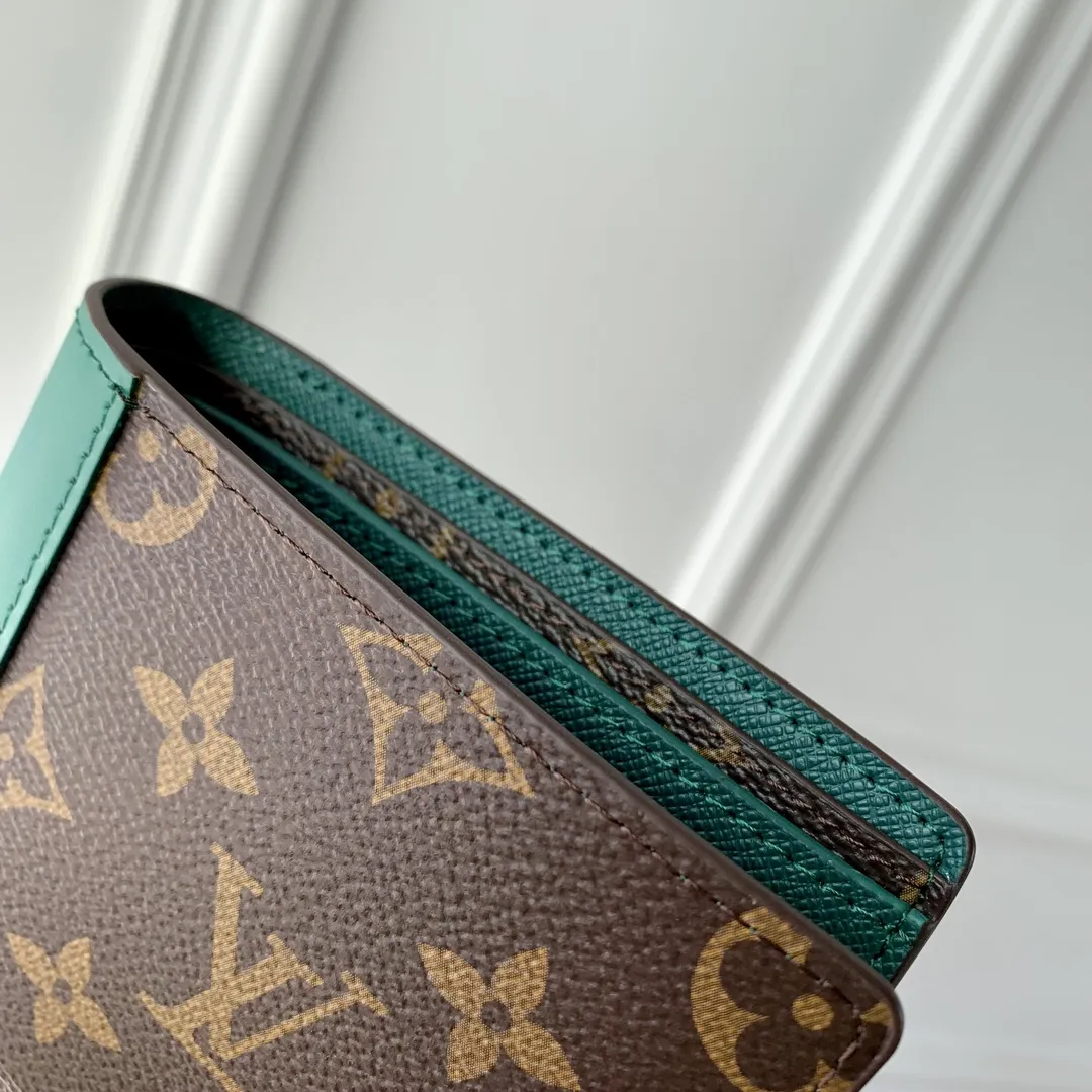 Louis Vuitton モノグラムマカサール 緑色 小銭入れ - 画像 (5)