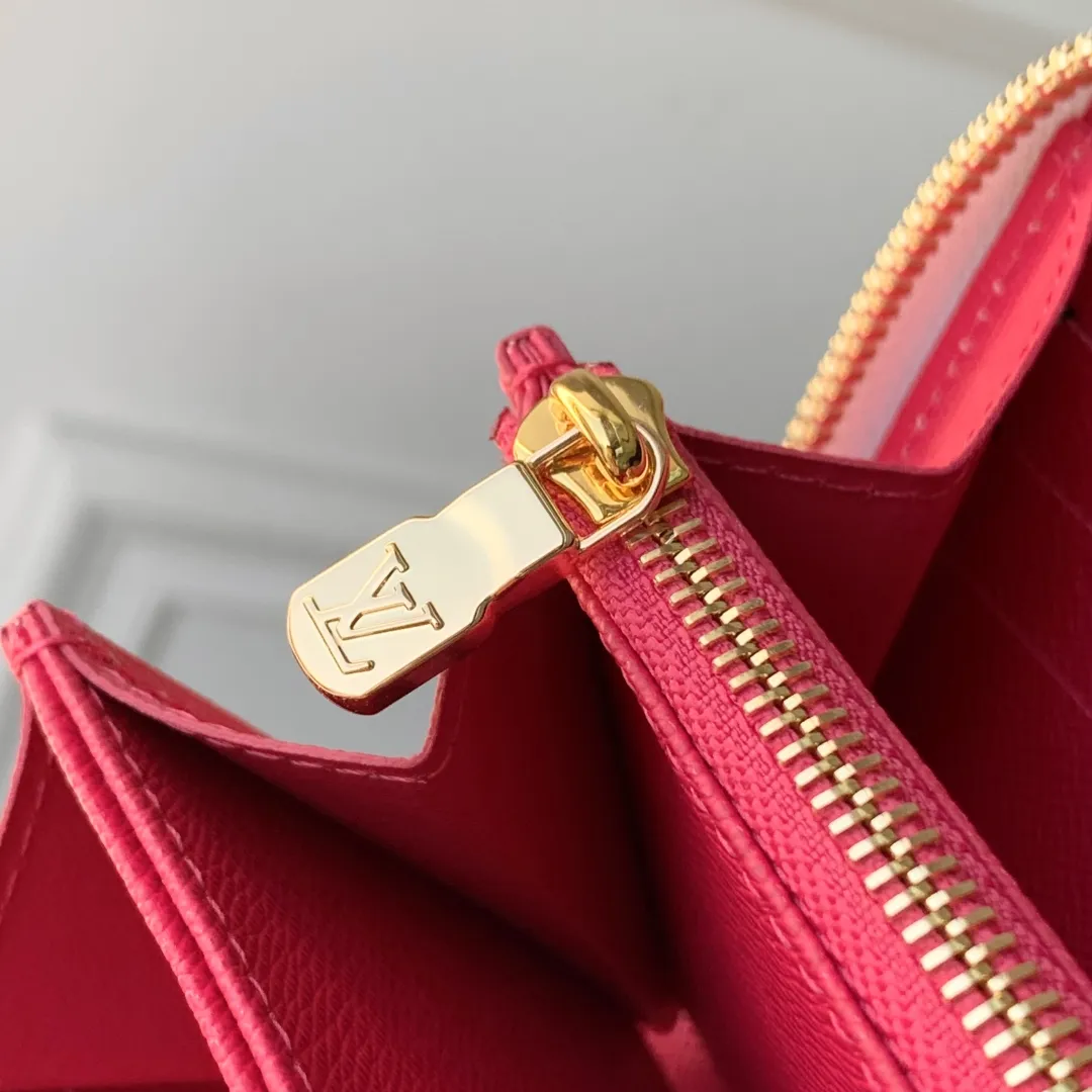 Louis Vuitton 白彩 Clémence 財布 レインボー柄 - 画像 (6)