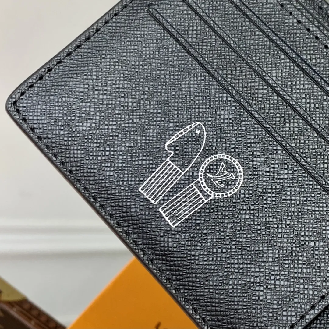 MULTIPLEブラックフラワーグラデーション財布 - 画像 (9)