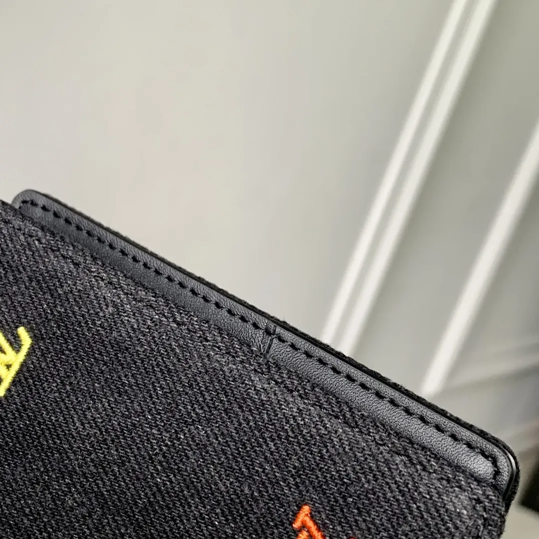 Louis Vuitton ブラックデニムポケットオーガナイザー - 画像 (6)