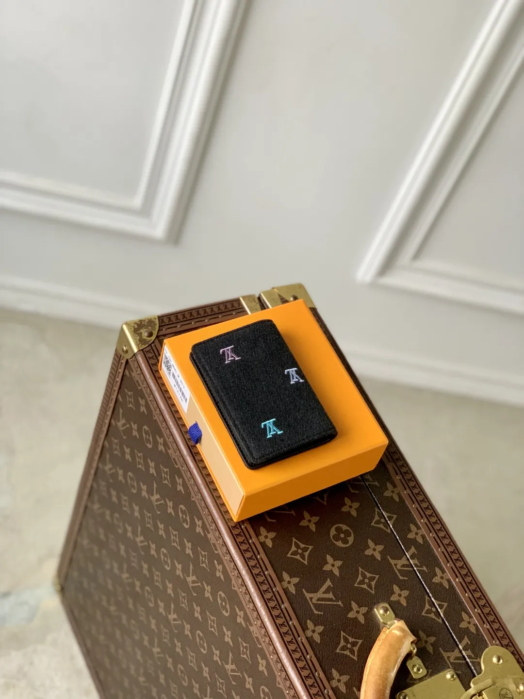 Louis Vuitton ブラックデニムポケットオーガナイザー - 画像 (4)