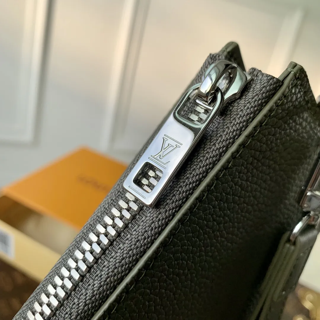 LOUIS VUITTON 緑色 Aerogram 長型財布 - 画像 (6)