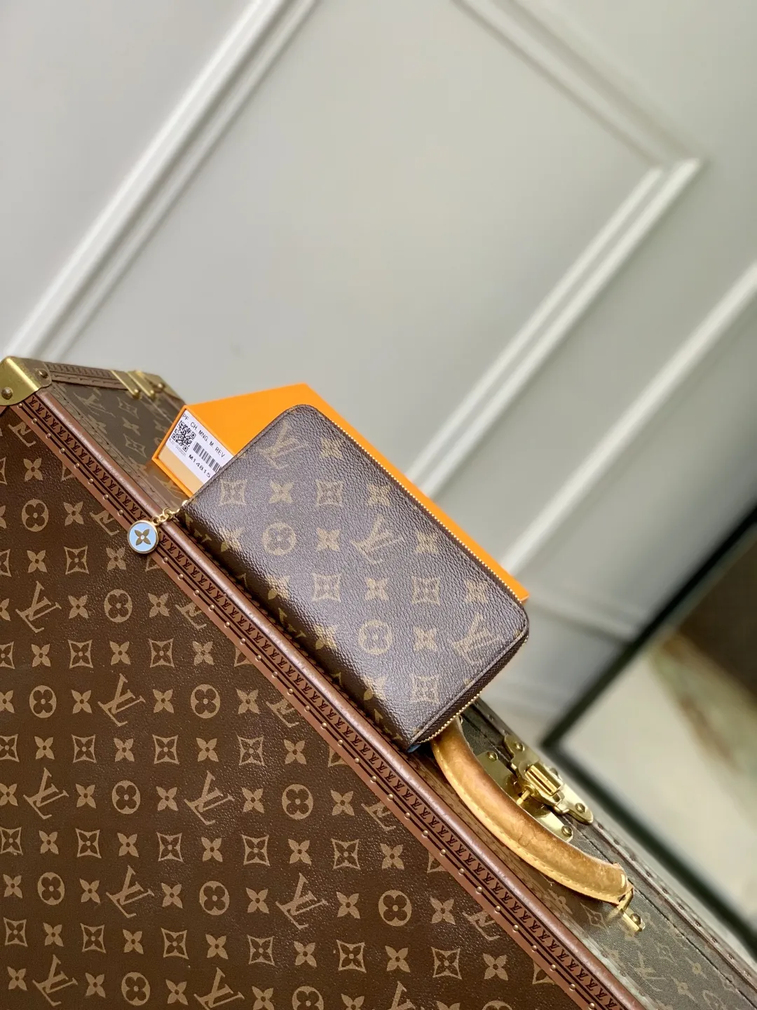 Louis Vuitton ジップティ財布 ブラウン モノグラム