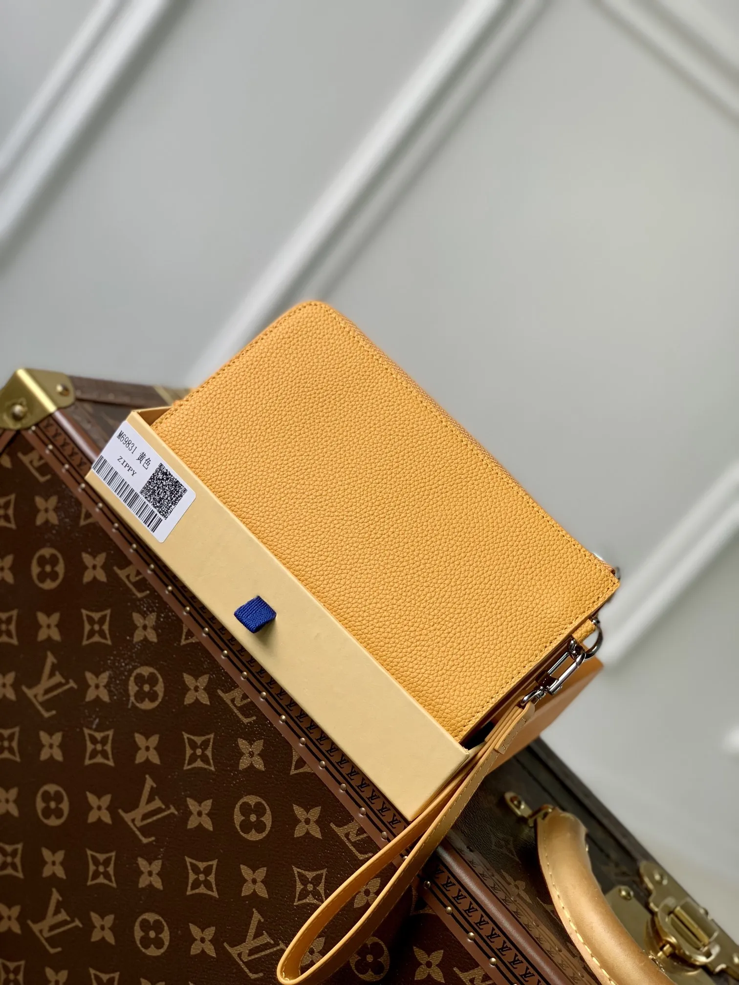 LOUIS VUITTON 黄色 Aerogram 長財布 - 画像 (3)