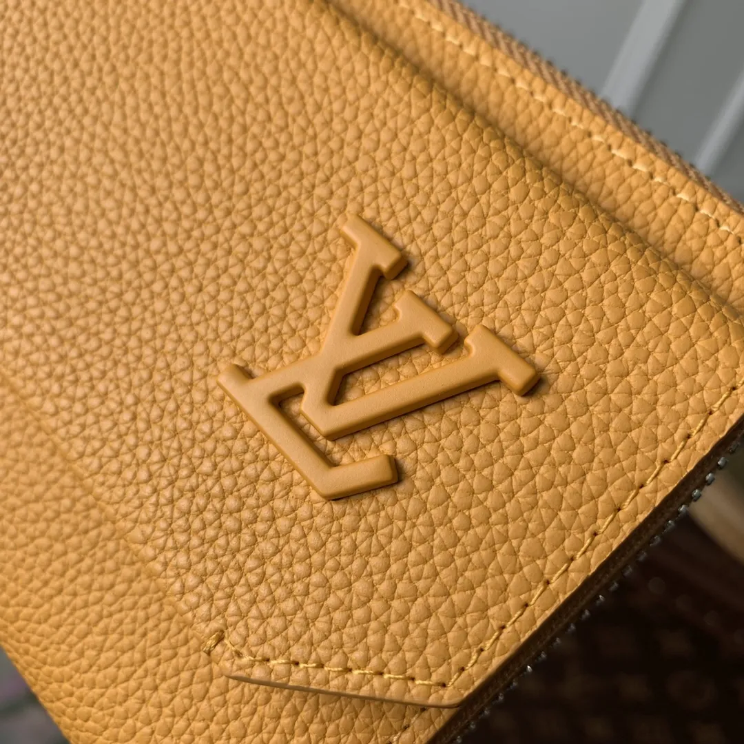 LOUIS VUITTON 黄色 Aerogram 長財布 - 画像 (4)