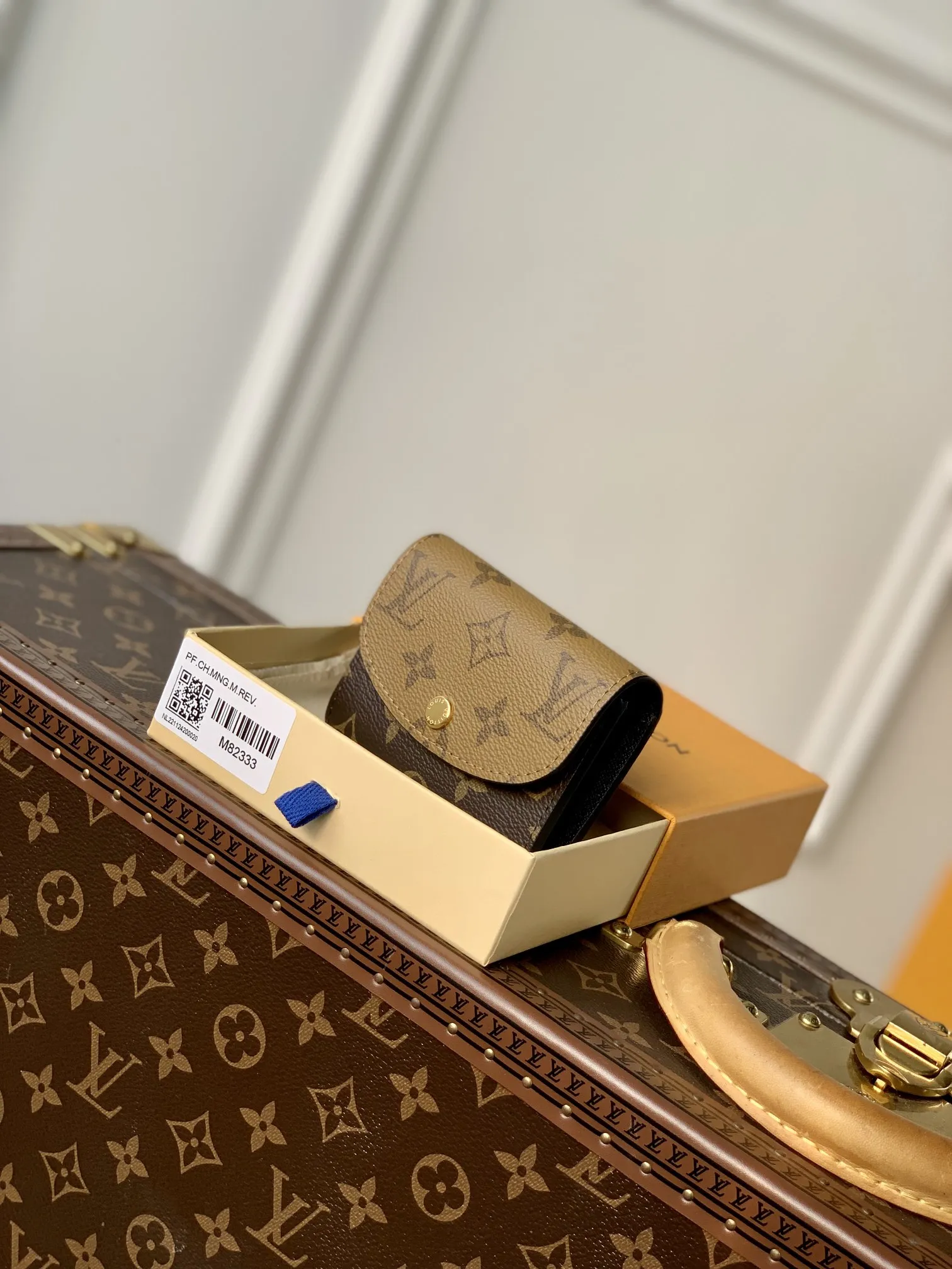 Louis Vuitton ポルトモネロザリ ブラウン 小銭入れ - 画像 (4)