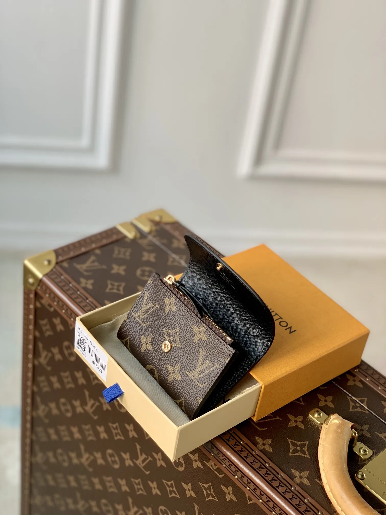 Louis Vuitton ポルトモネロザリ ブラウン 小銭入れ - 画像 (5)