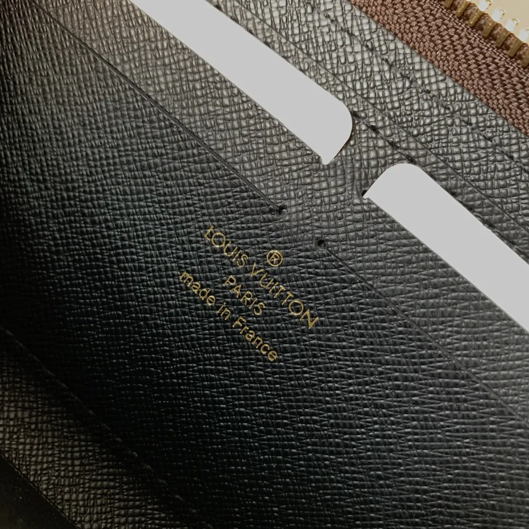 Louis Vuitton グレー Portefeuille Clemence 長財布 - 画像 (9)
