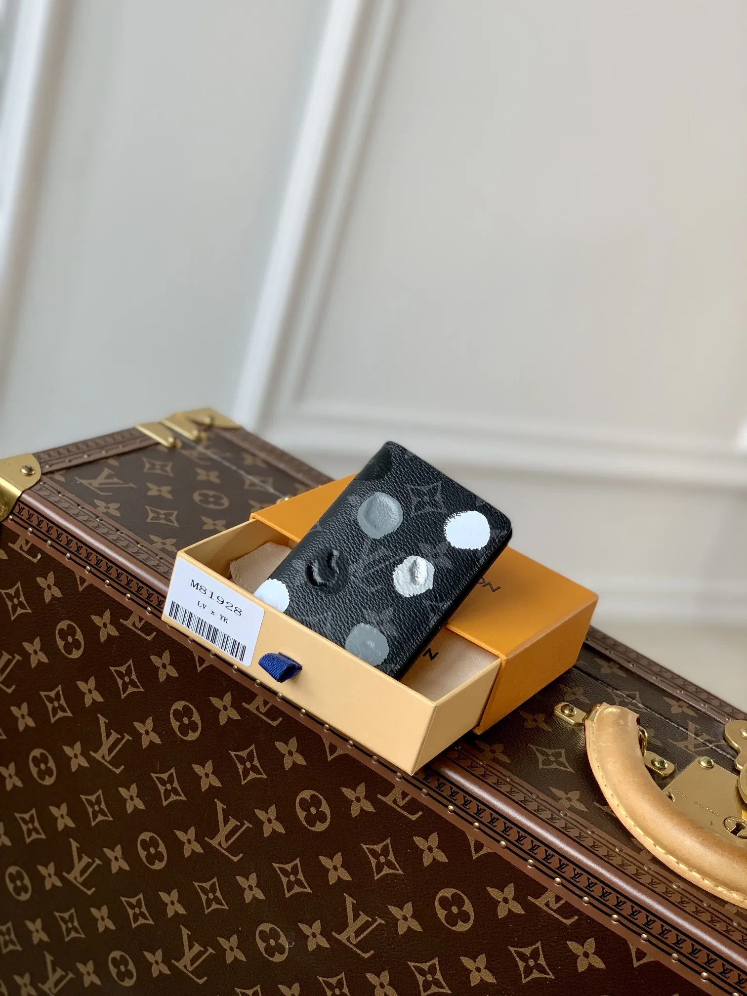 Louis Vuitton x Yayoi Kusama ポケットオーガナイザー ブラック ドット柄